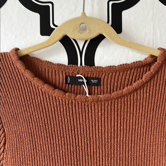 Rust Knit Sweater - Picture 3 of 4